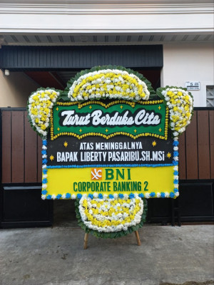 Papan Bunga Duka di Margagiri
