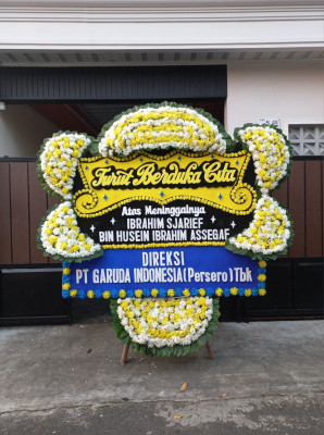 Papan Bunga Duka di Margagiri