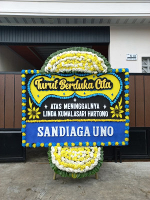 Papan Bunga Duka di Margagiri