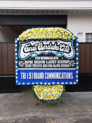 Papan Bunga Duka di Margagiri